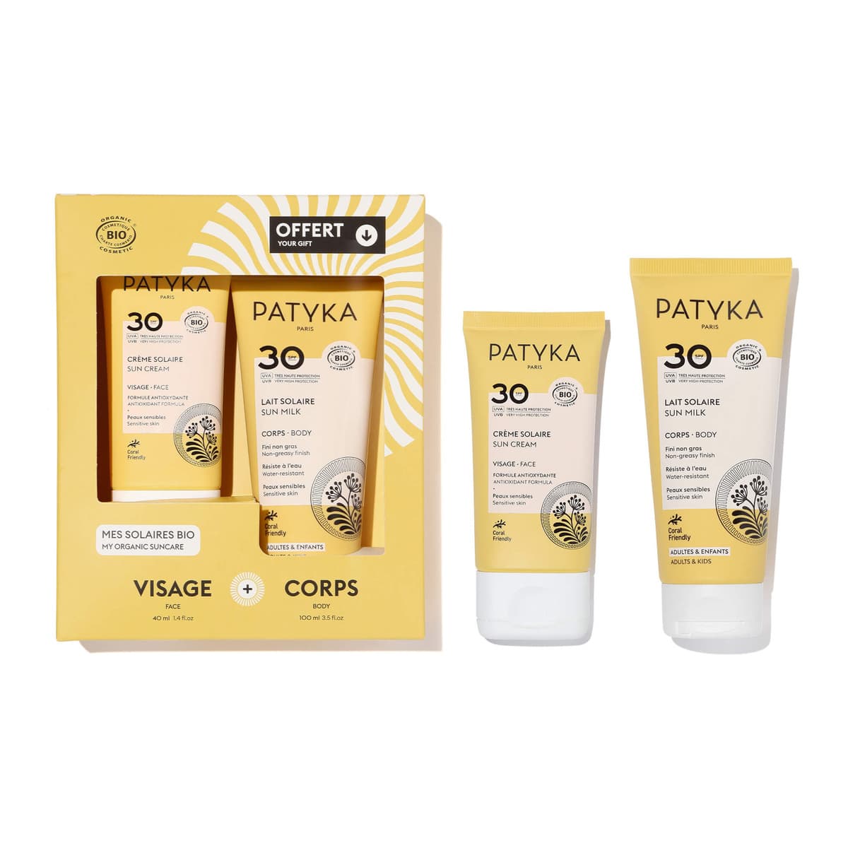 Face & Body Sunscreen Set SPF30