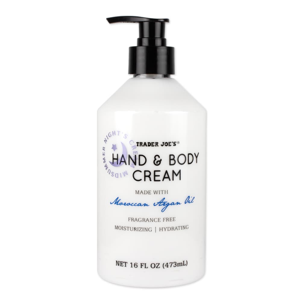 Hand & Body Cream with Moroccan Argan Oil