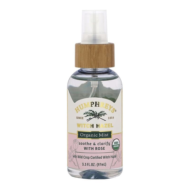 Witch Hazel, Organic Mist with Rose