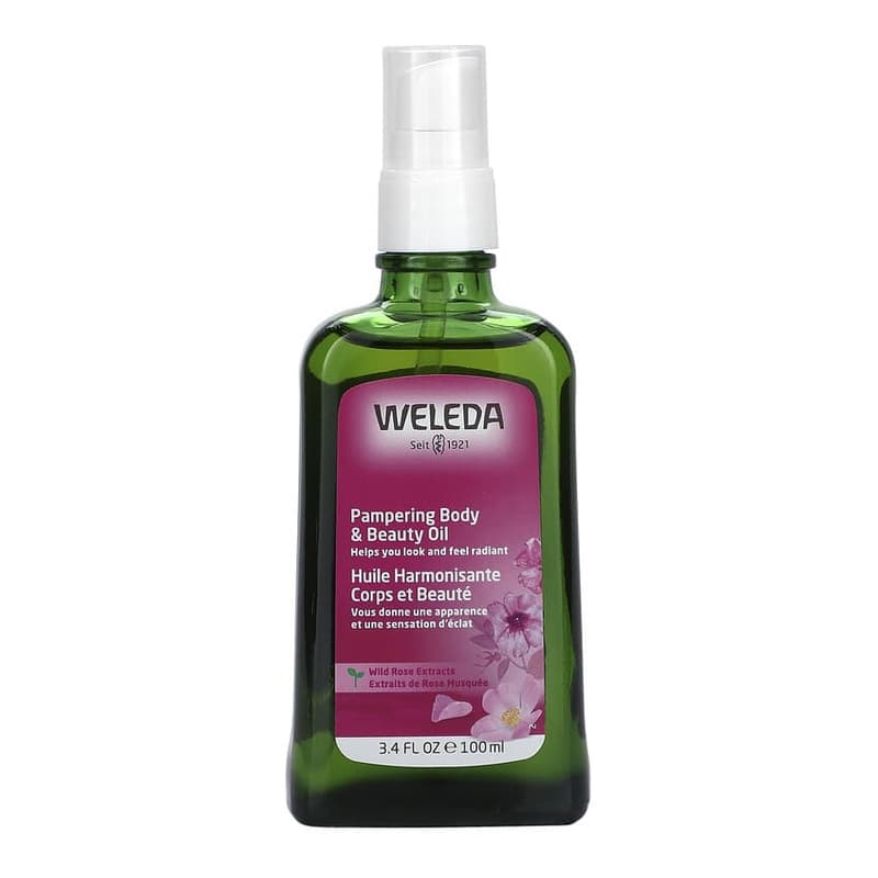 Pampering Body & Beauty Oil, Wild Rose Extracts