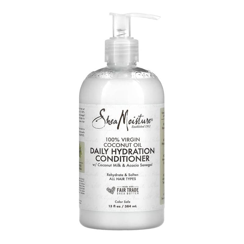100% Virgin Coconut Oil, Daily Hydration Conditioner, All Hair Types