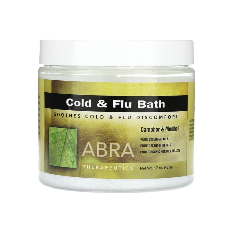 Cold and Flu Bath, Camphor & Menthol