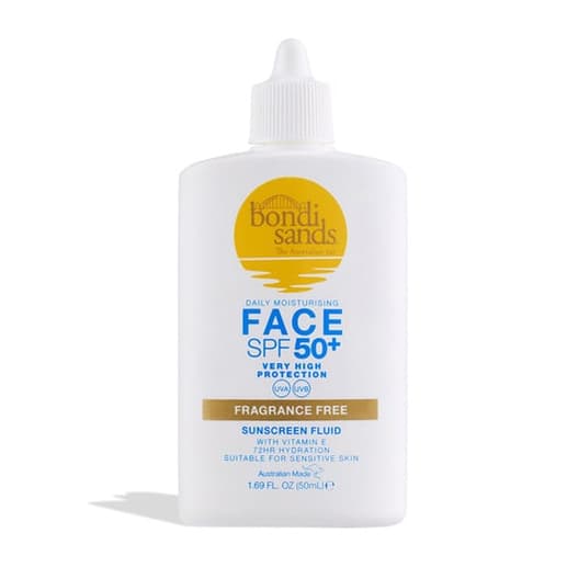 Spf 50+ Fragrance Free Face Fluid