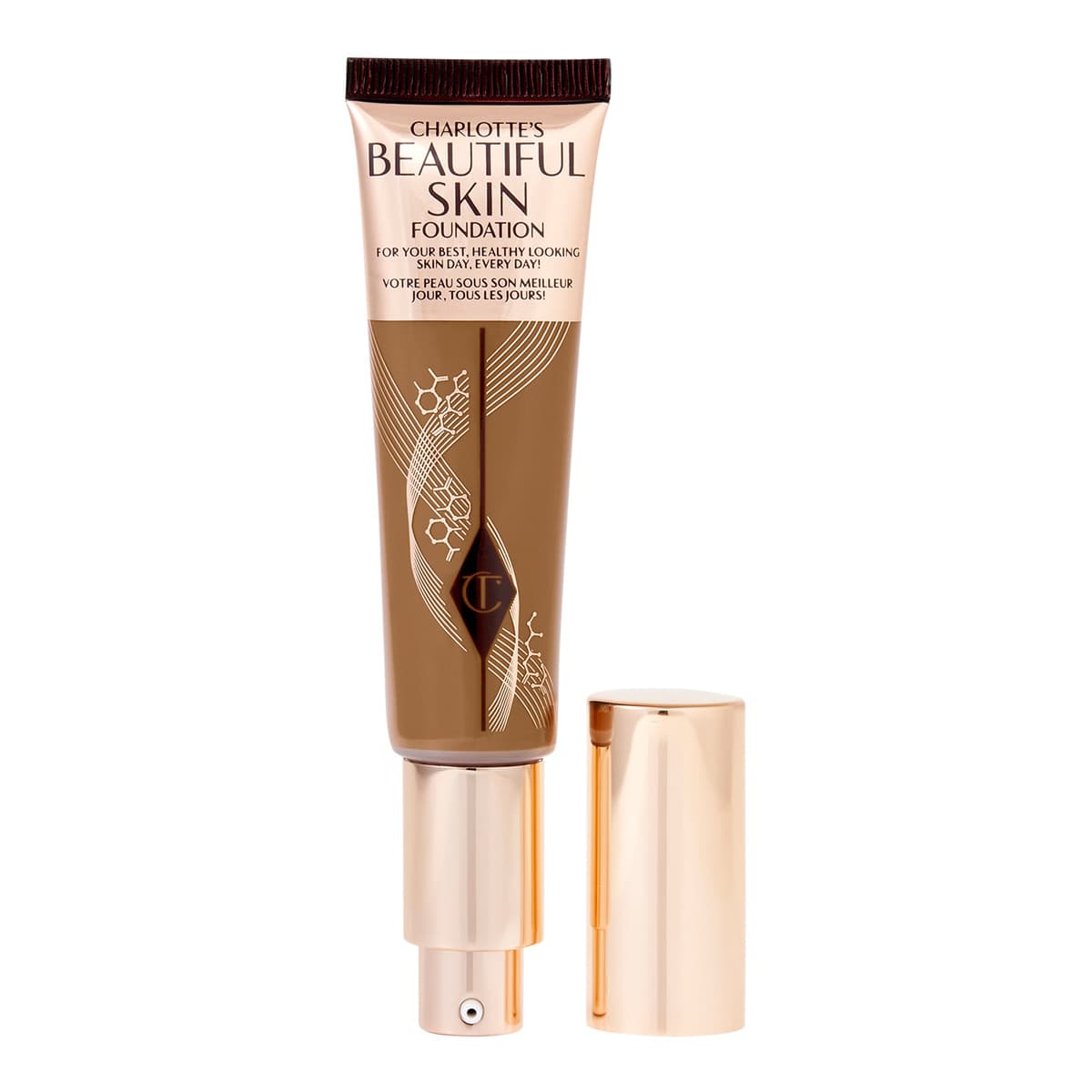Beautiful Skin Medium Coverage Liquid Foundation with Hyaluronic Acid, #14 Neutral