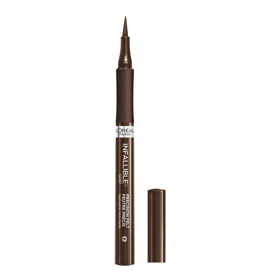 Precision Felt Waterproof Liquid Eyeliner, Brown