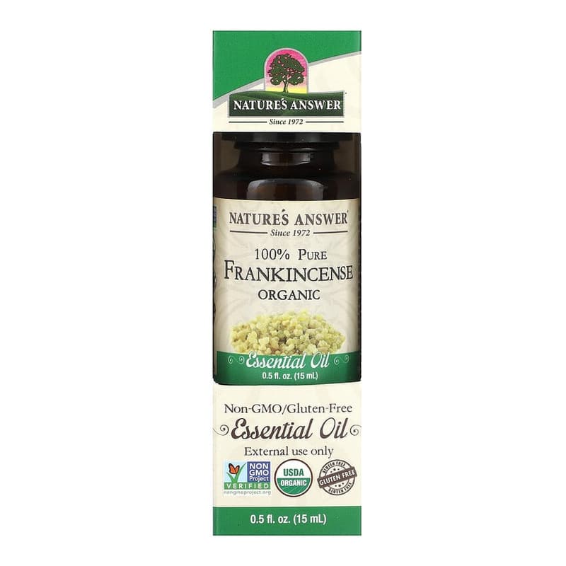 100% Pure Organic Essential Oil, Frankincense