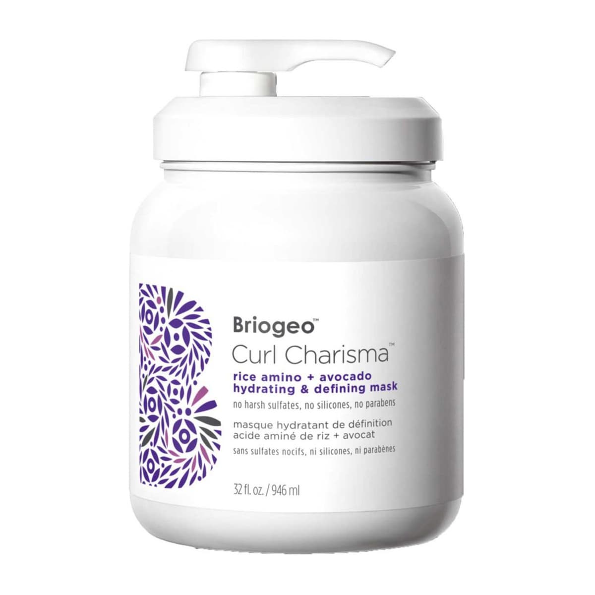 Curl Charisma™ Rice Amino + Avocado Hydrating & Defining Mask Jumbo