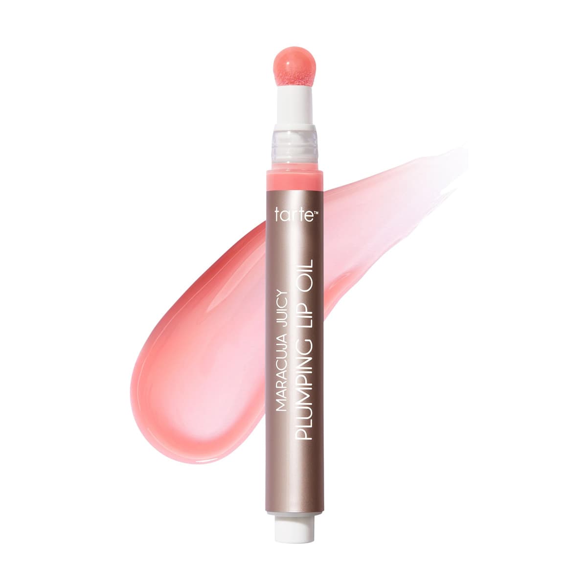 maracuja juicy plumping lip oil, petal