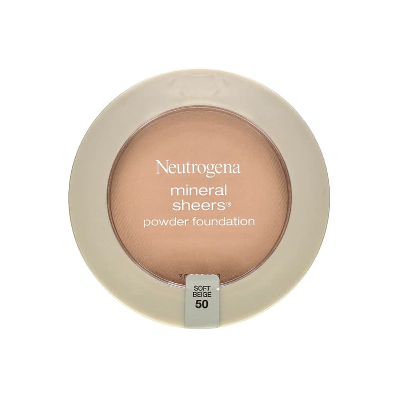 Mineral Sheers, Powder Foundation, Soft Beige 50
