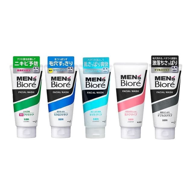 Men's Biore Facial Wash, Deep Oil Clear