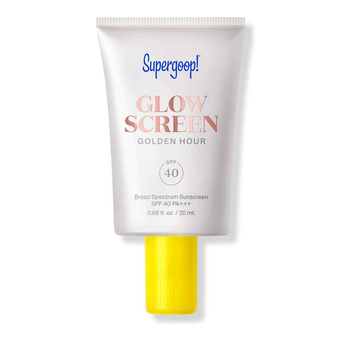 Mini Glowscreen SPF 40 Sunscreen with Hyaluronic Acid + Niacinamide, Golden Hour