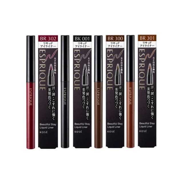 Esprique Beautiful Stay Smooth Liquid Eyeliner, BR302 Burgundy Brown