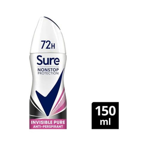Women Nonstop Protection Anti-Perspirant Aerosol Invisible Pure