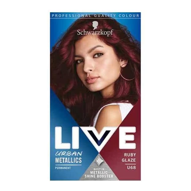 Urban Metallics Permanent Red Hair Dye Ruby Glaze