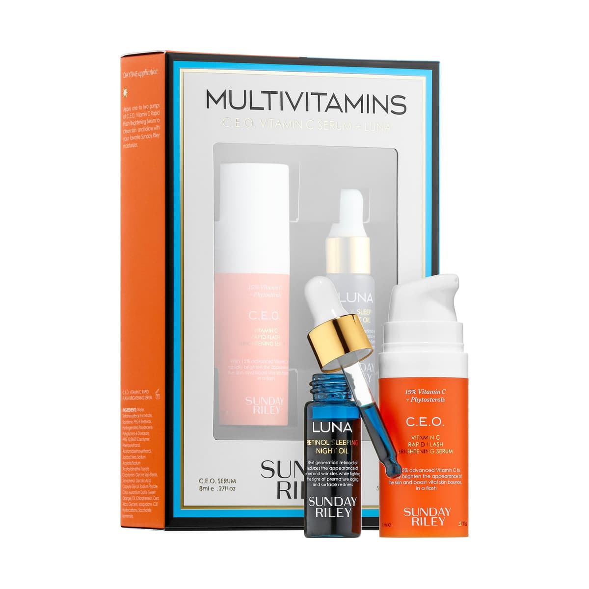 Multivitamins 15% Vitamin C + Retinol Mini Set