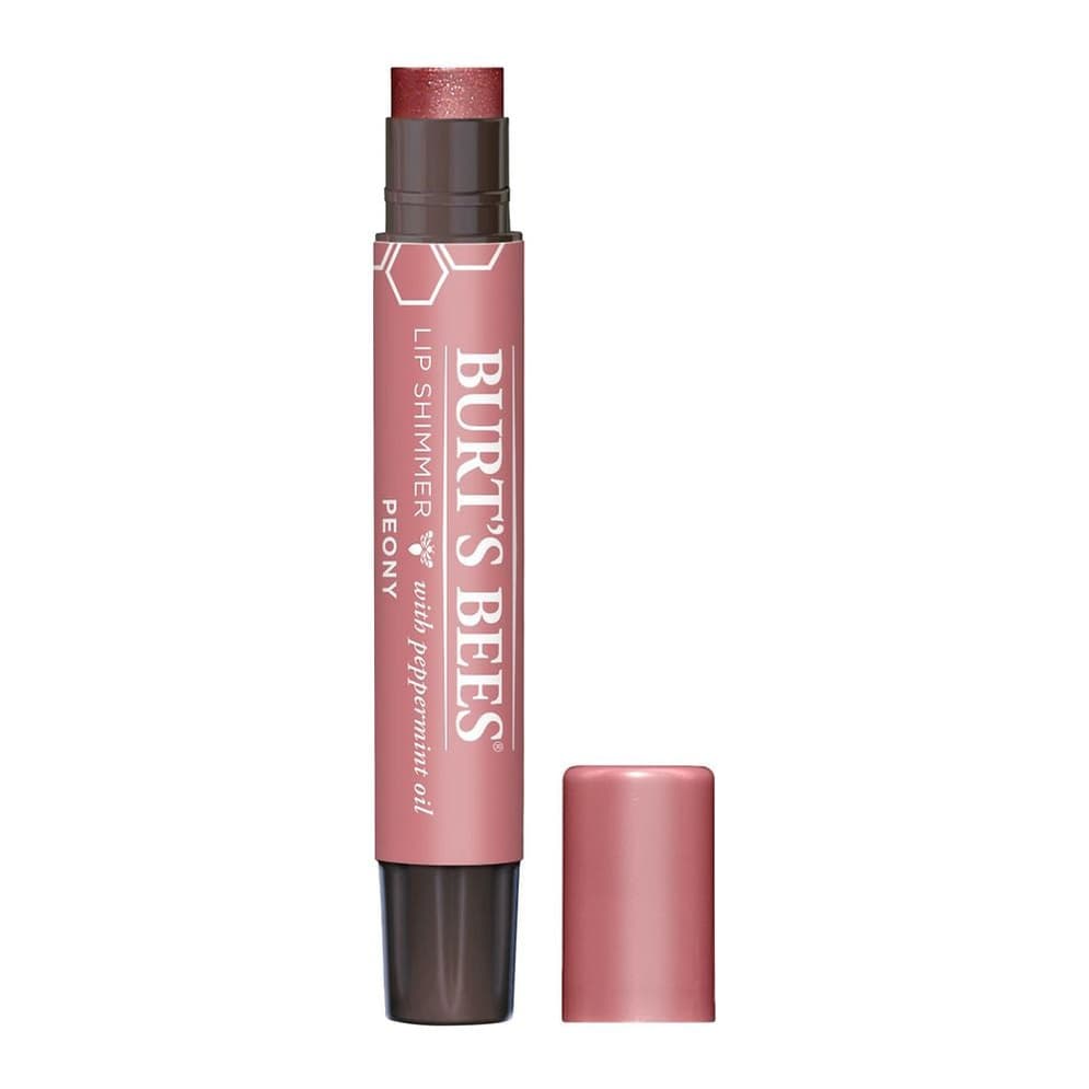 Lip Shimmer, Natural Origin Lip Care, Peony