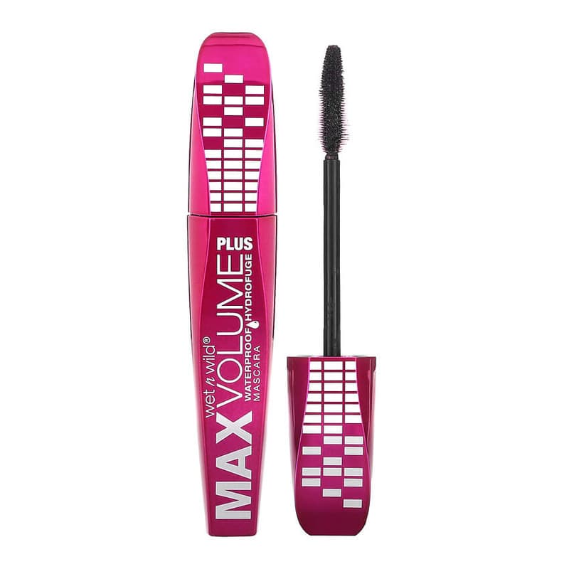 Max Volume Plus Waterproof Mascara, Amp'd Black