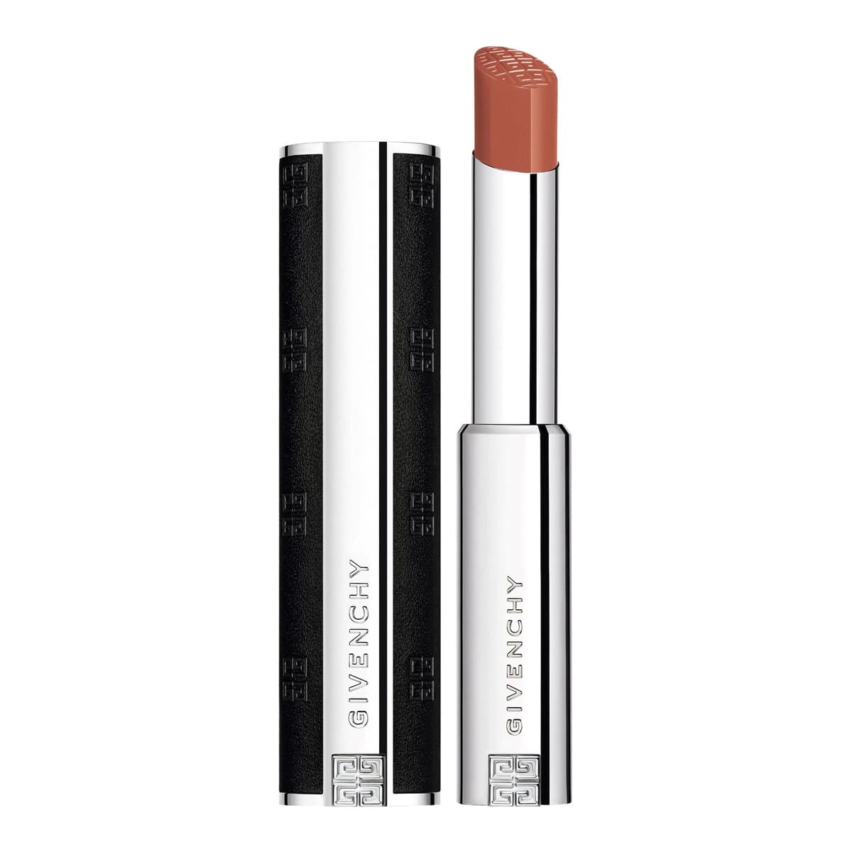Le Rouge Interdit Satin Hydrating Lipstick, #114 Nude Amande