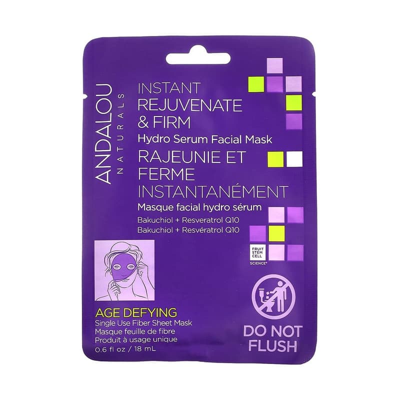 Instant Rejuvenate & Firm, Hydro Serum Beauty Facial Mask