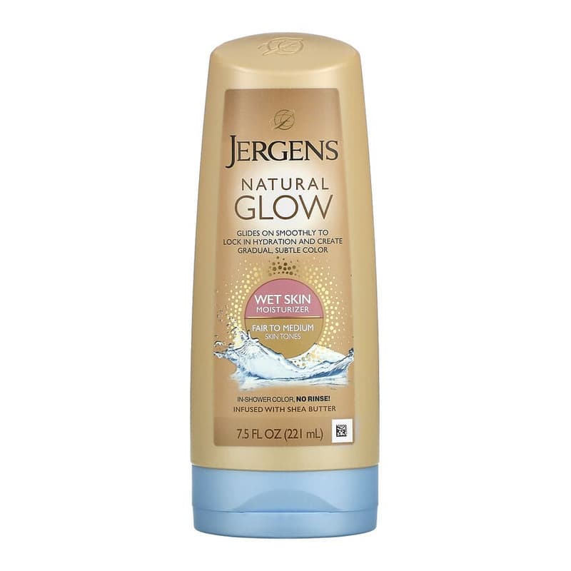 Natural Glow, Wet Skin Moisturizer, Fair to Medium