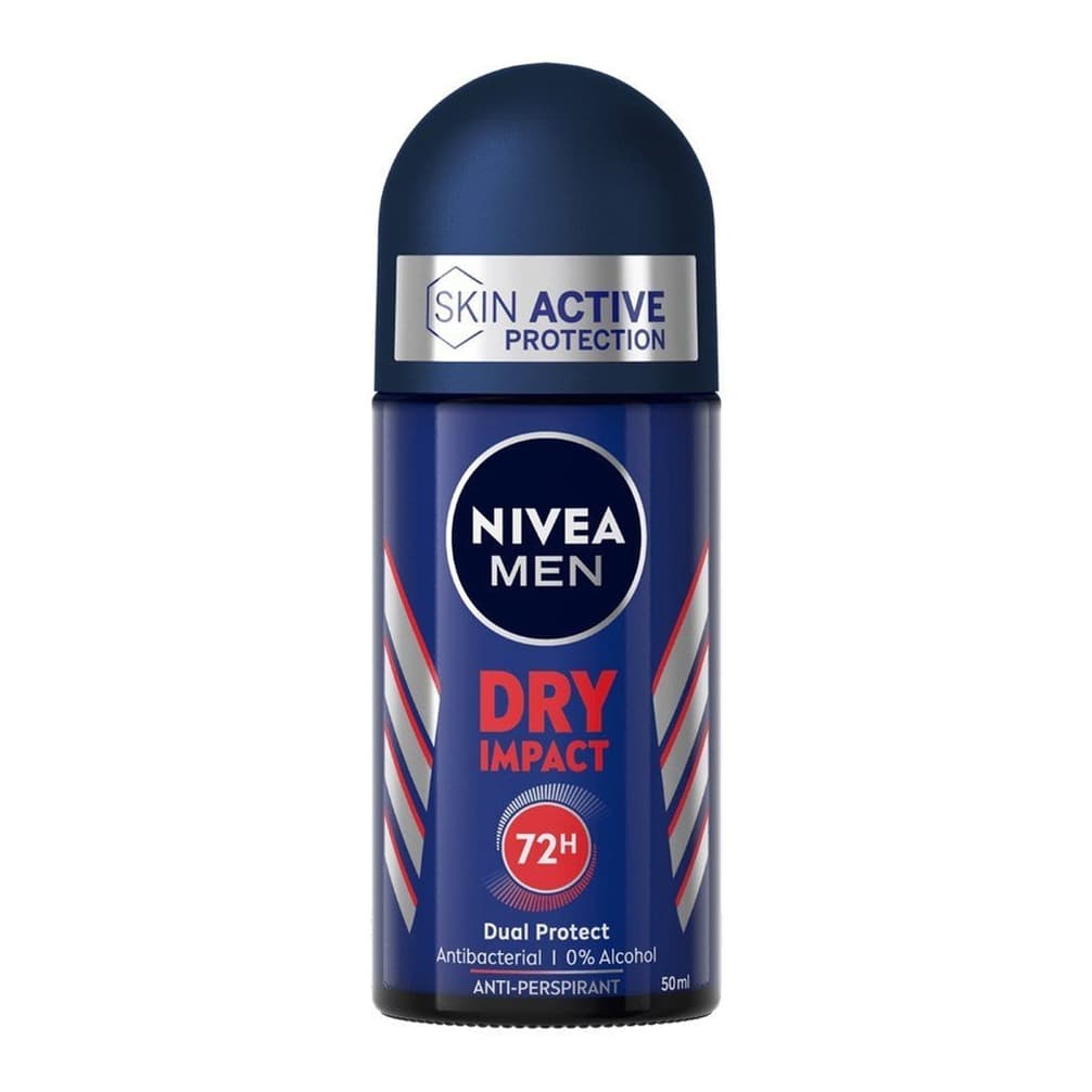 Men Dry Impact 72h Dual Protect Anti-Perspirant Deodorant Roll-On
