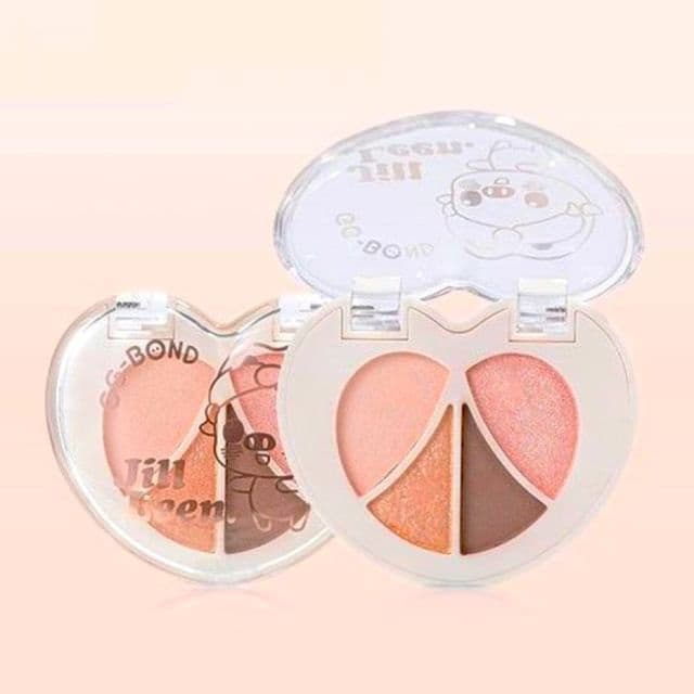 GG Bond Series Heart 4 Shades Eyeshadow