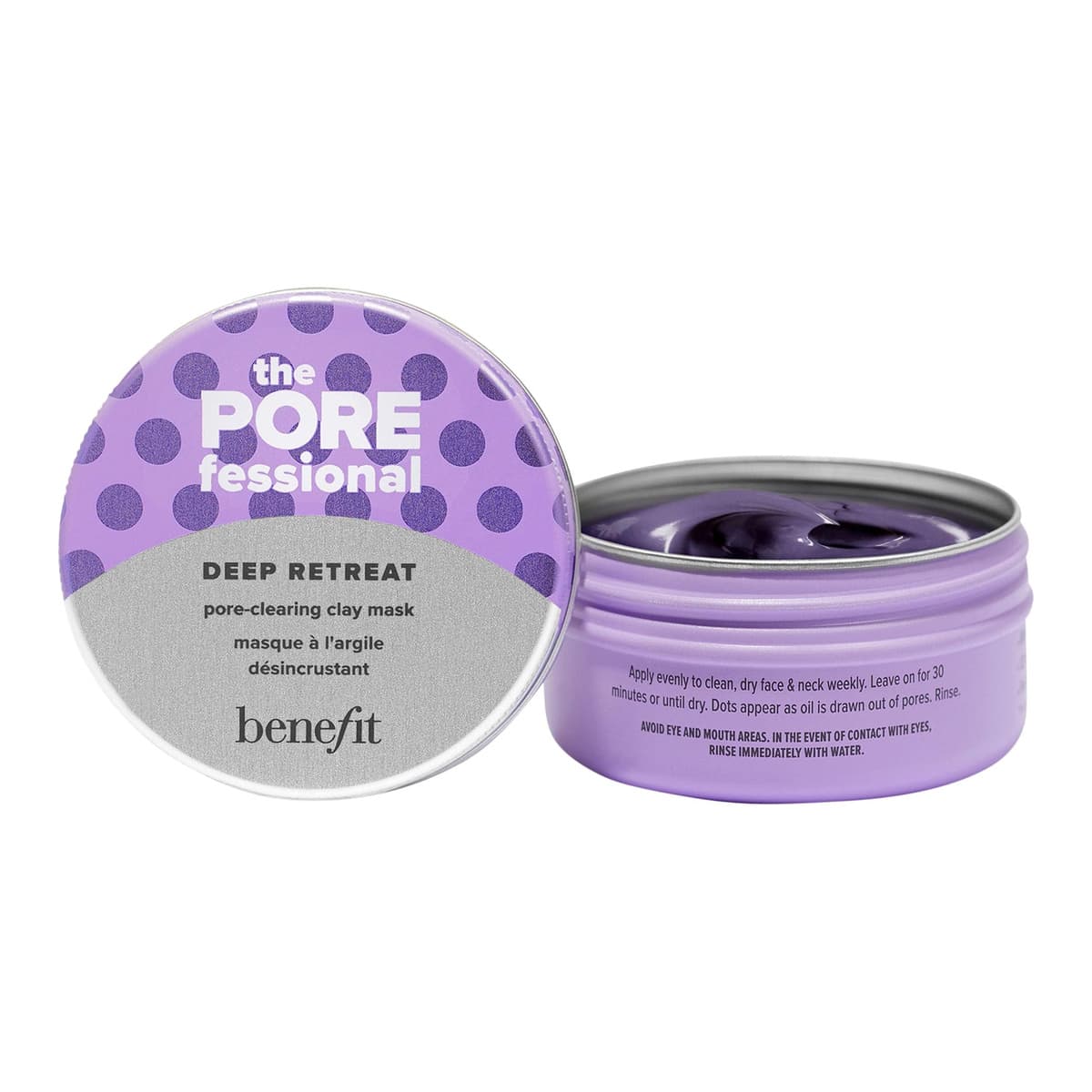 The POREfessional Deep Retreat Pore-Clearing Kaolin Clay Mask