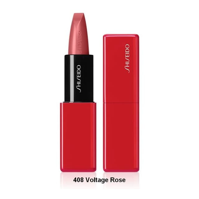 TechnoSatin Gel Lipstick, #408 Voltage Rose