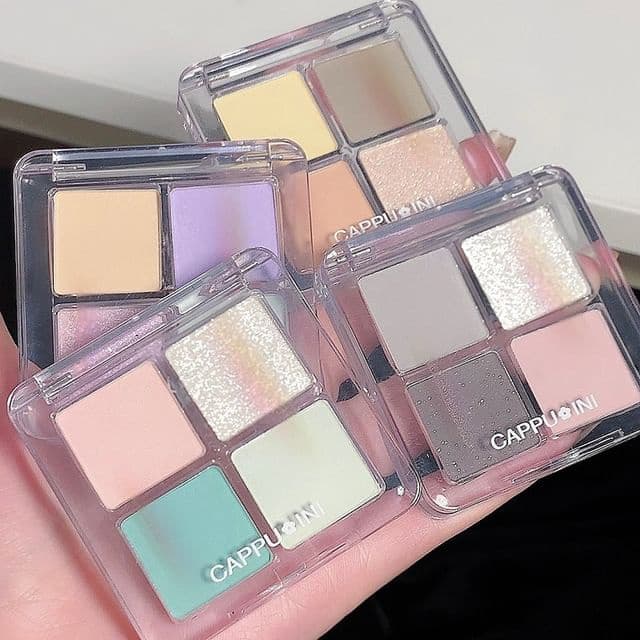 Early Spring Signal Series Quad Eyeshadow, #58# Nonsense Mint