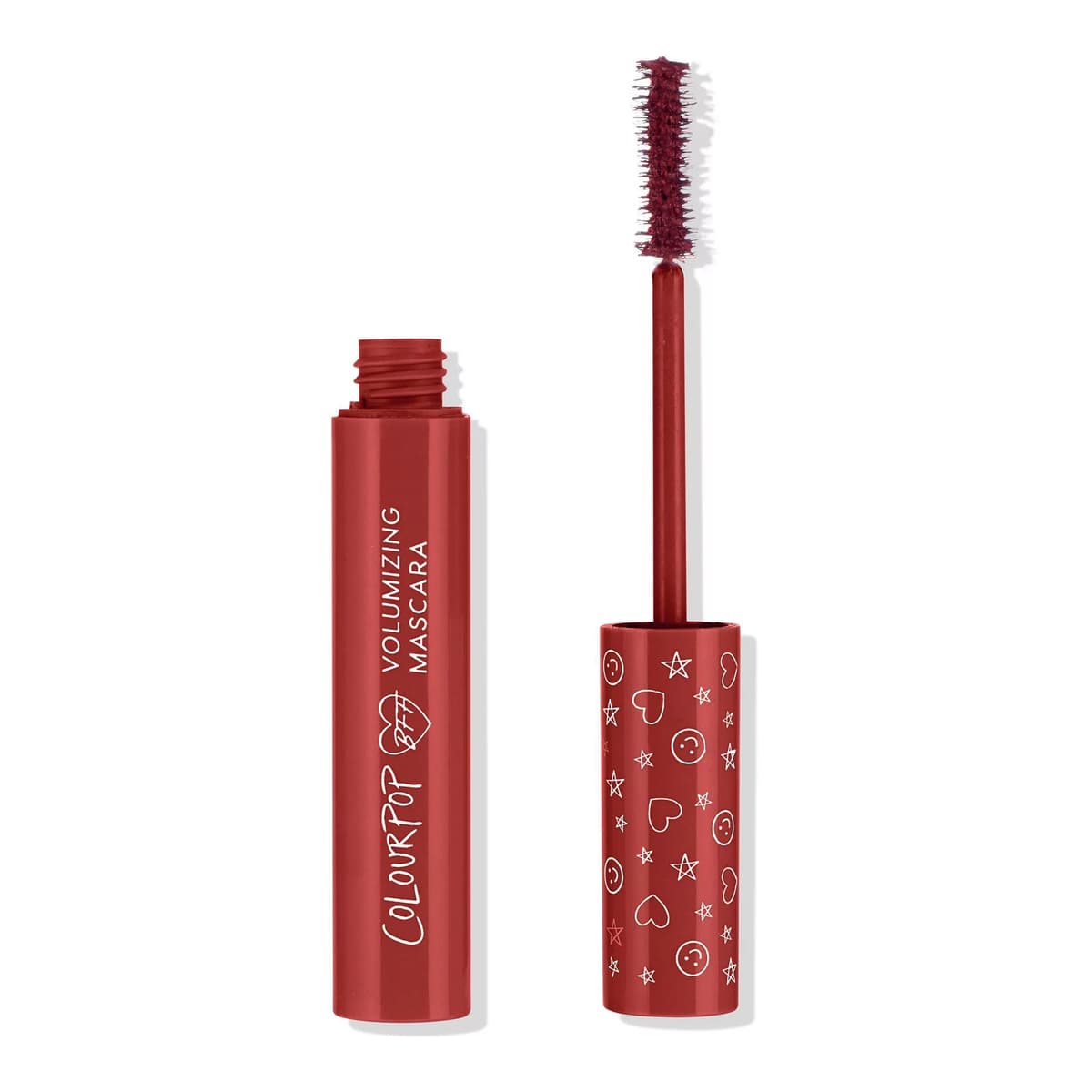 BFF Mascara, Left on Red