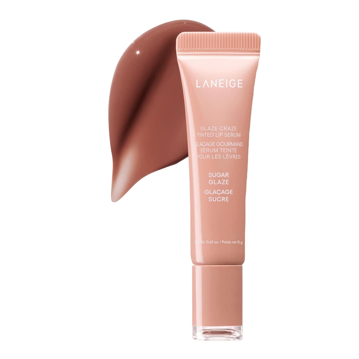 Glaze Craze Tinted Polypeptide Lip Serum, Sugar Glaze