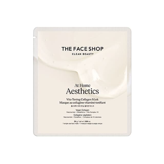 At Home Aesthetics Mask Sheet, Vita-Toning Collagen