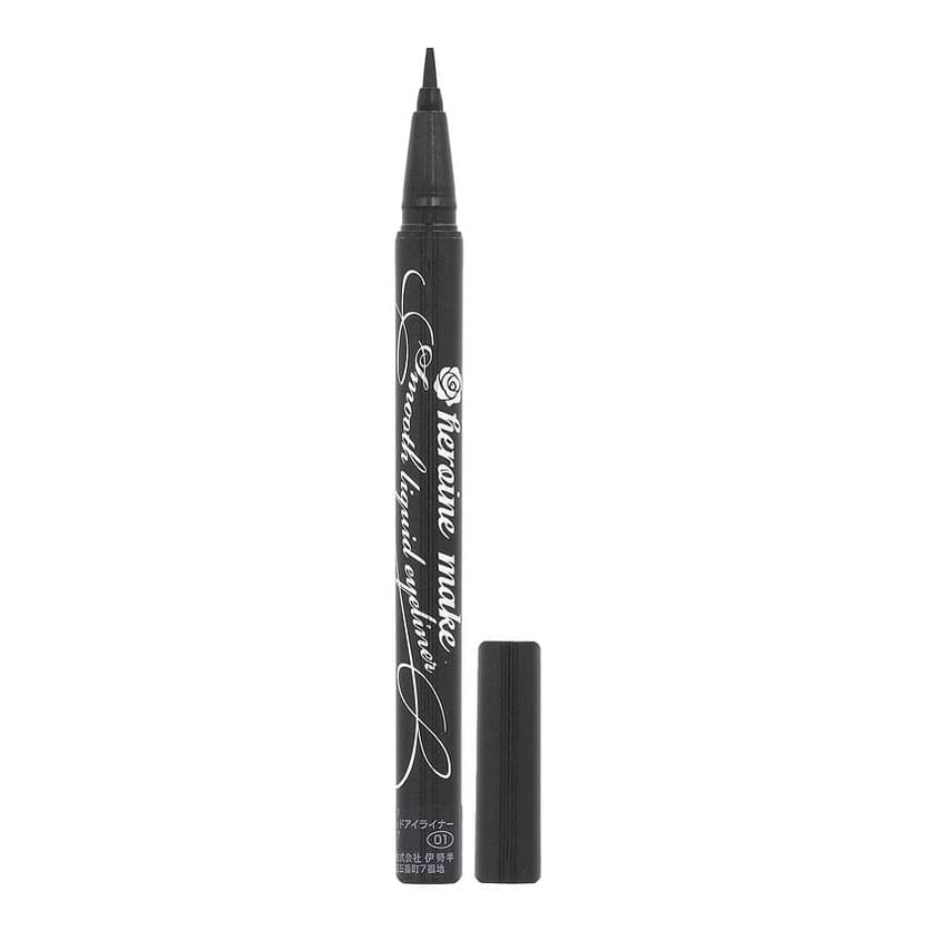 Heroine Make, Smooth Liquid Eyeliner Super Keep, 01 Jet Black