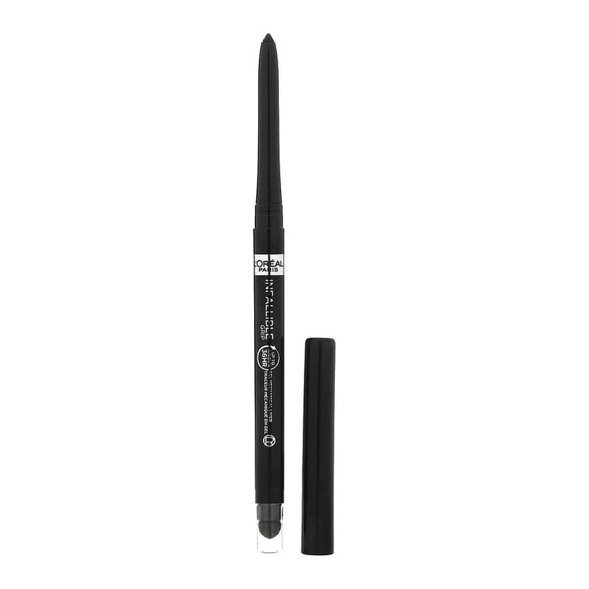 Infallible Grip, 36 HR Gel Mechanical Liner, 200 Intense Black