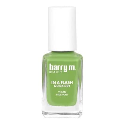in a Flash Quick Dry Nail Paint Getaway Green