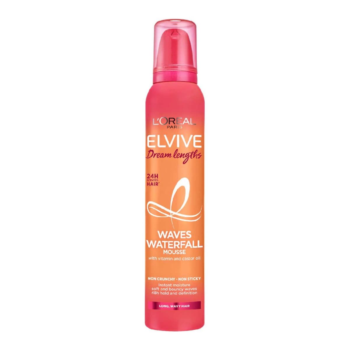 Paris Elvive Dream Lengths Waterfall Mousse for Long, Curly Hair