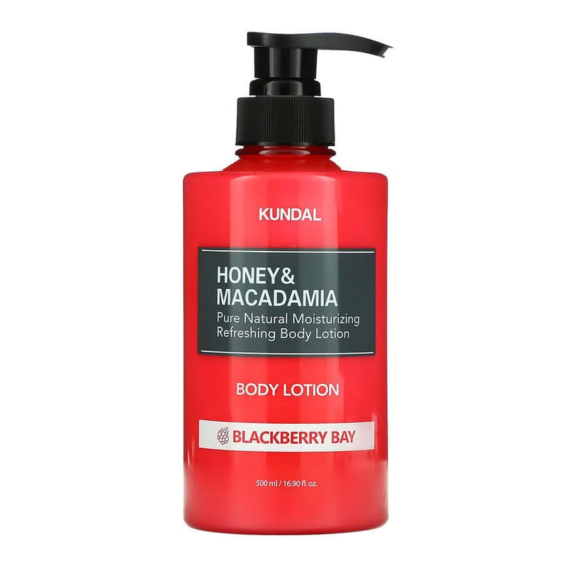 Honey & Macadamia Body Lotion, Blackberry Bay