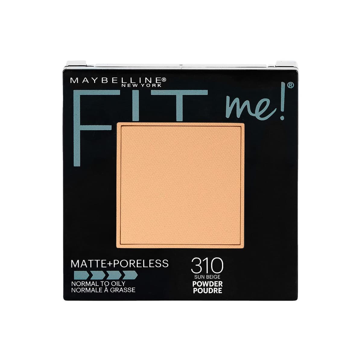 Matte + Poreless Pressed Face Powder Makeup, Sun Beige