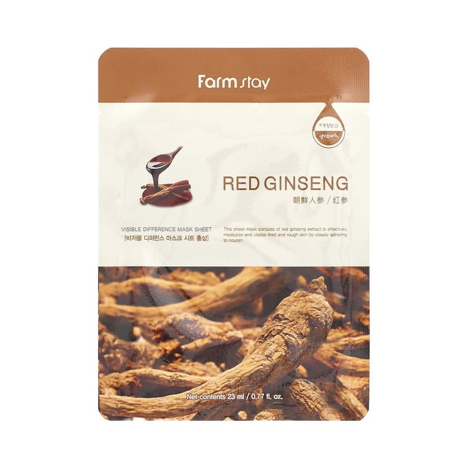 Visible Difference Beauty Mask Sheet, Red Ginseng