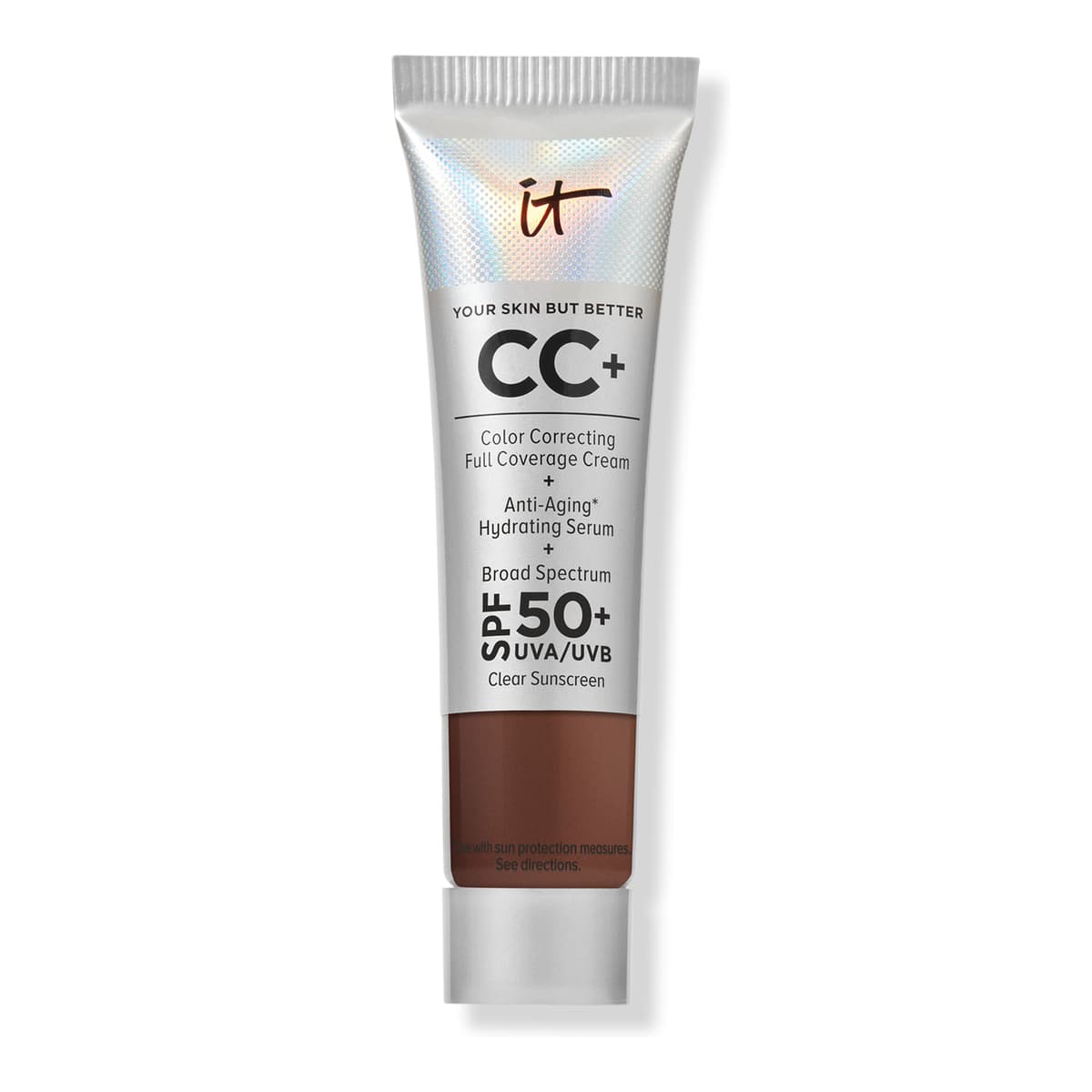 Mini CC+ Cream with SPF 50+, Deep Bronze