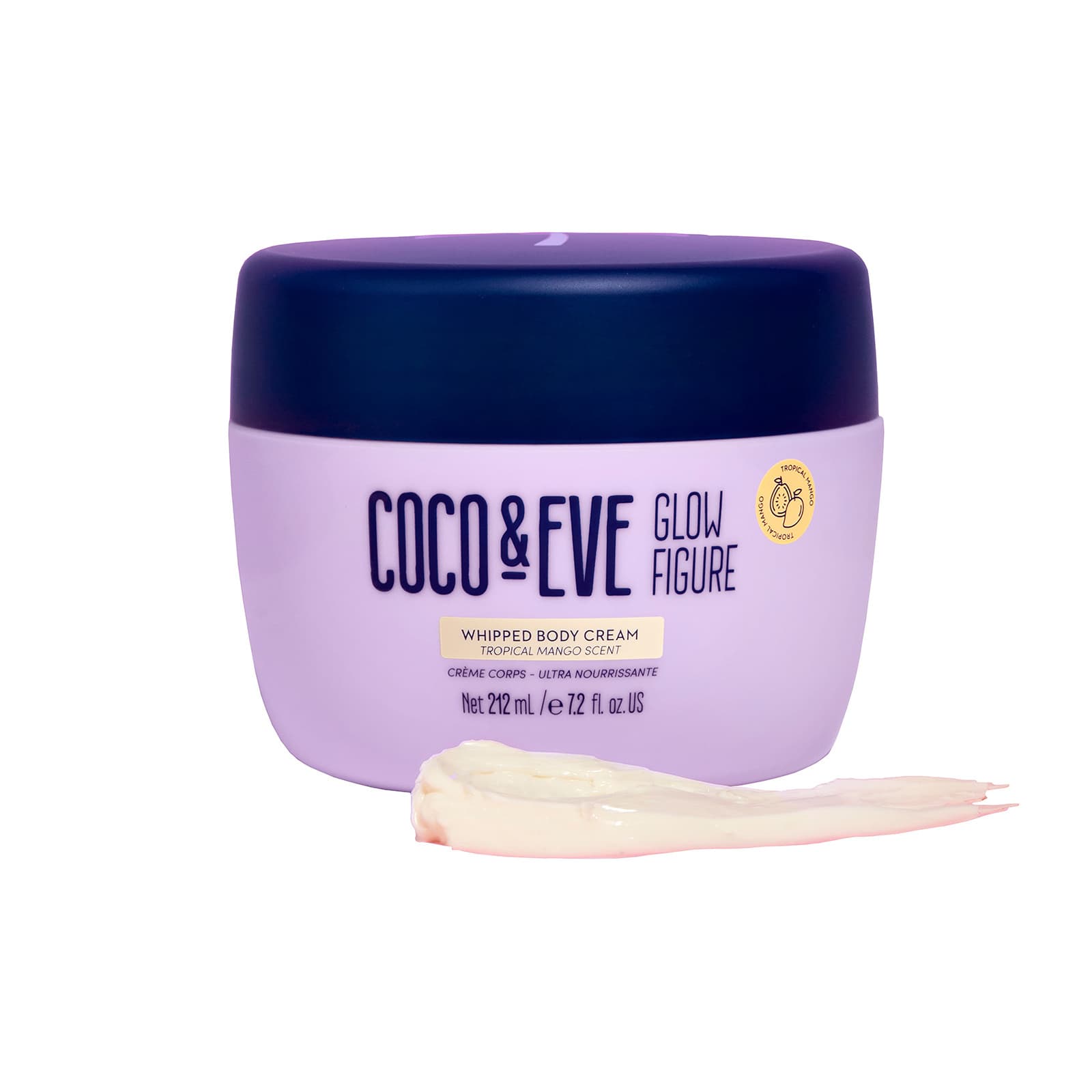 Glow Figure Whipped Body Cream Tropical Mango Scent