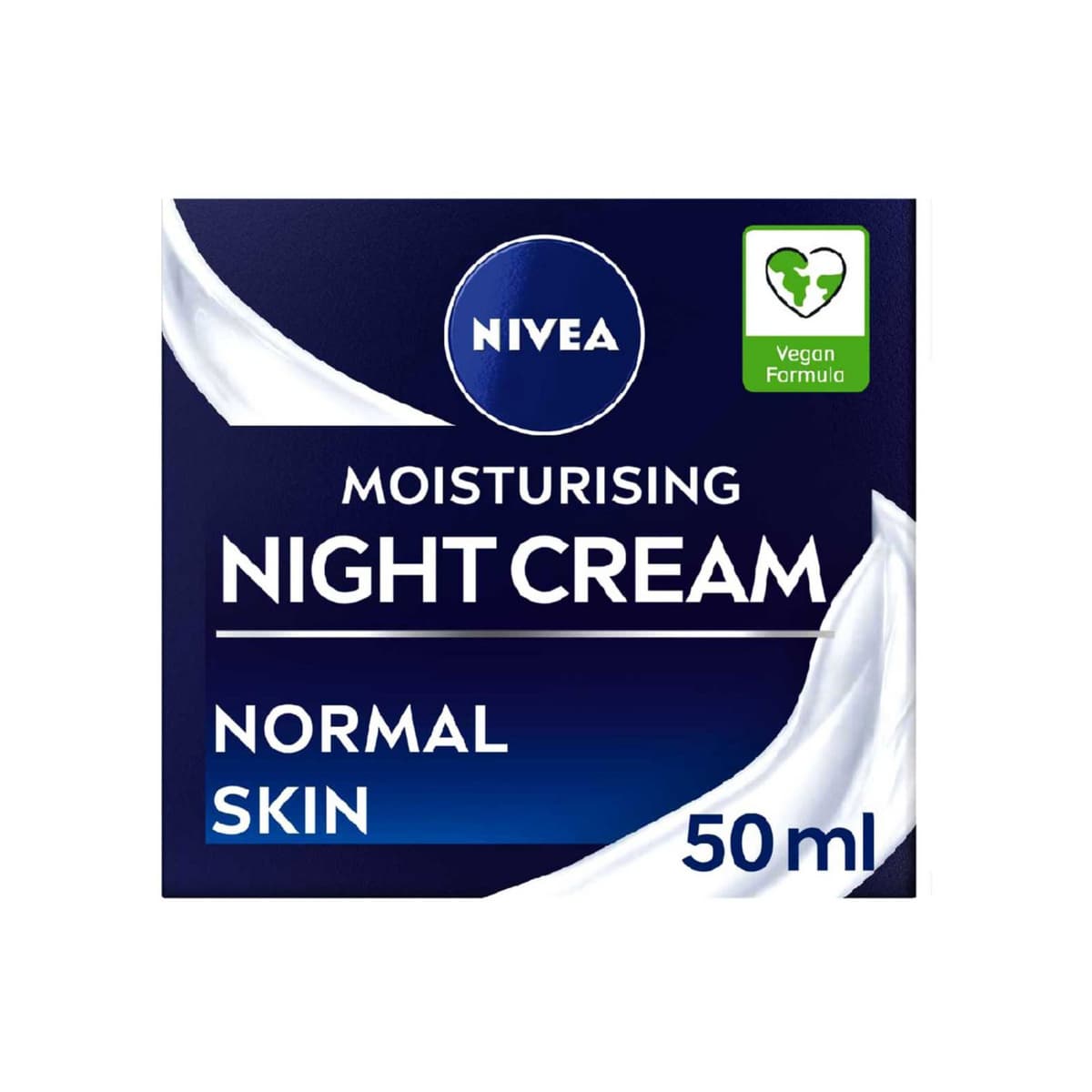 24H Moisture Moisturizing Night Cream with Vitamin E for Normal Skin