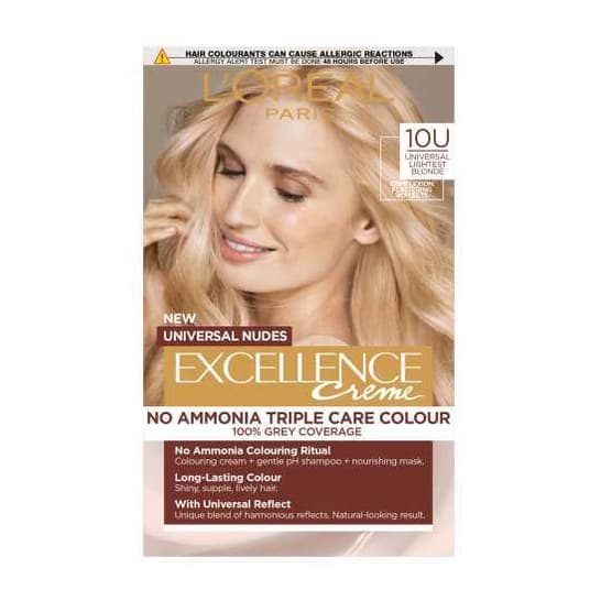 Excellence Crème Universal Nudes 10U Blonde Hair Dye