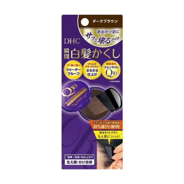 Q10 Revitalizing Hair Care Quick Retouch Hair Color SS, Dark Brown