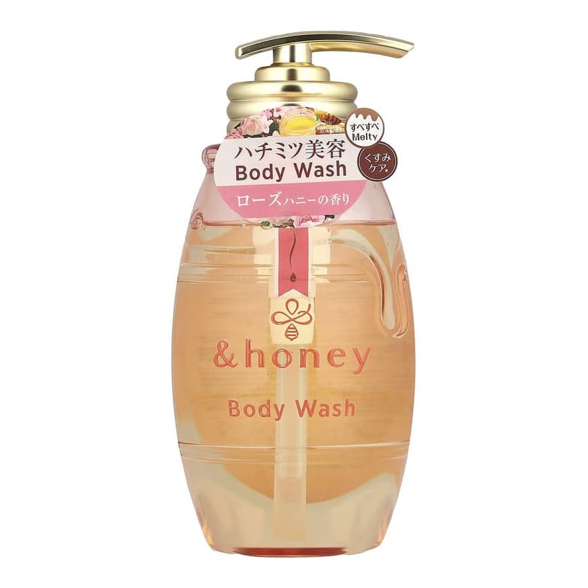 Melty Moist Gel Body Wash, Pure Rose Honey