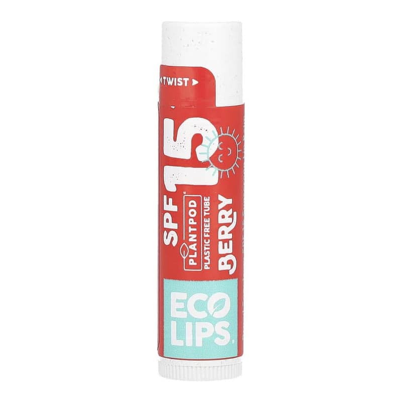 Sunscreen Lip Balm, SPF 15, Berry