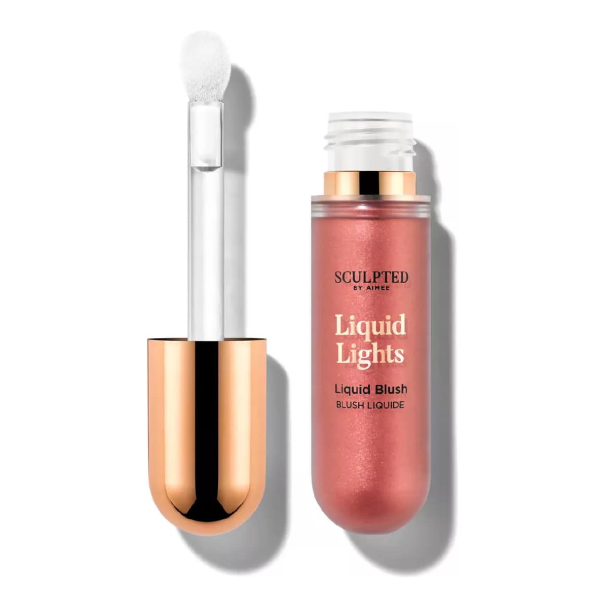 Liquid Lights Pink Pop Blush, real rosy blush
