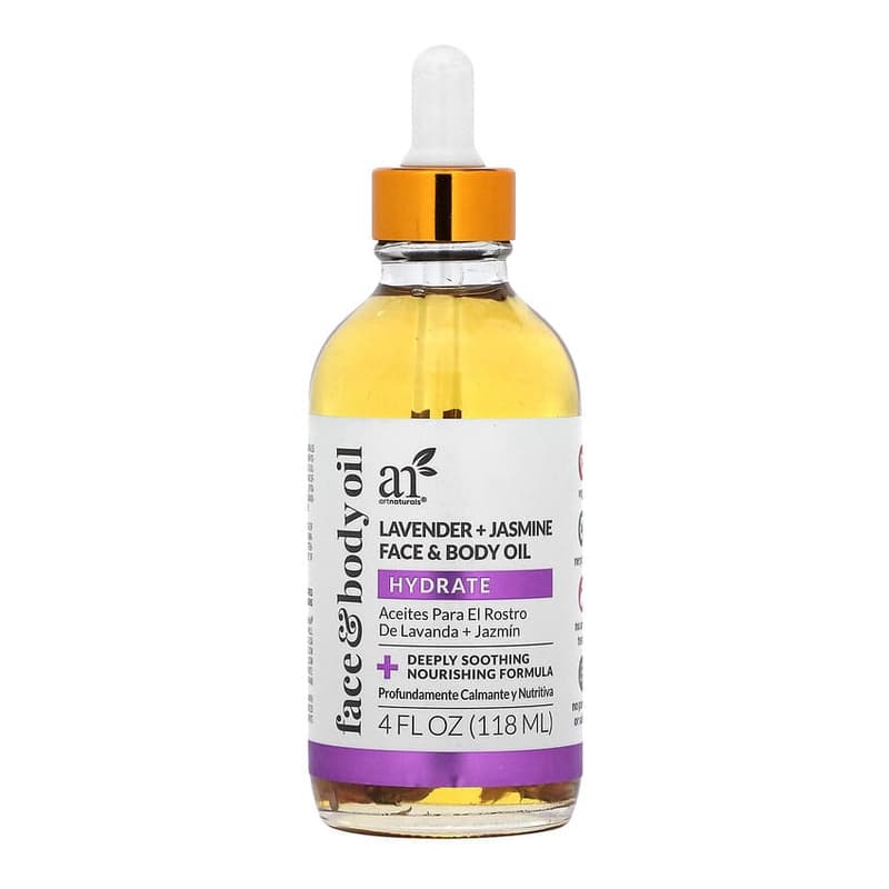 Face & Body Oil, Lavender + Jasmine