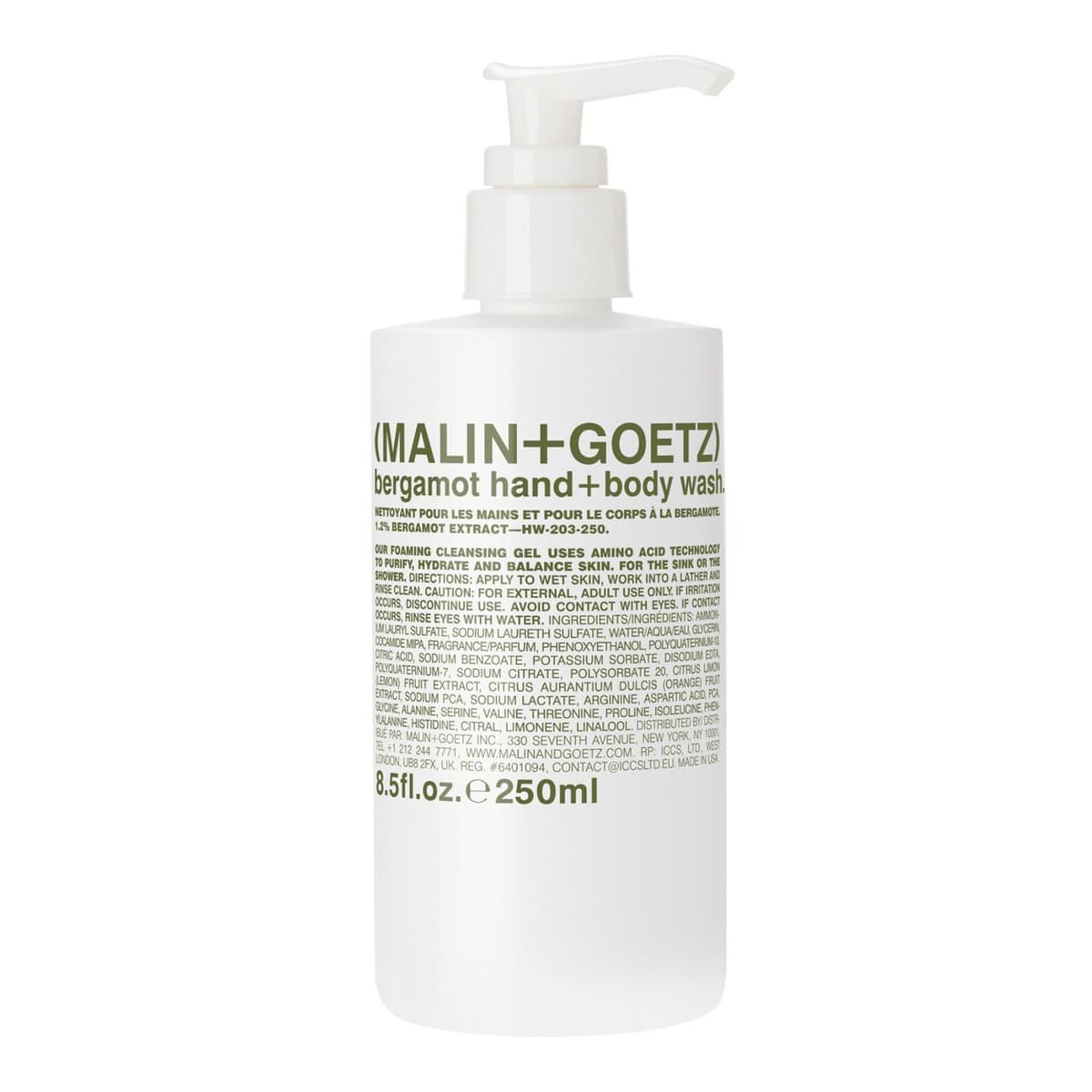 Bergamot Hand + Body Wash