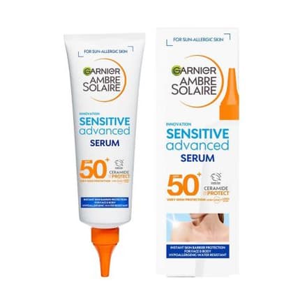 Ambre Solaire SPF 50+ Sensitive Advanced Face & Body Serum